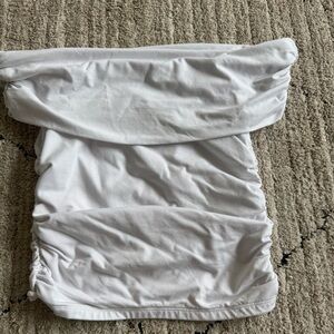 Abercrombie & Fitch White Modal-Blend Top